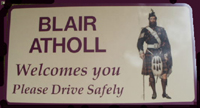 Blair Atholl Sign